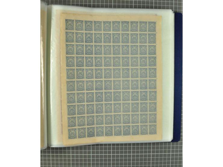 1859/2002, ungebrauchte und gestempelte, später auch postfrische umfangreiche Sammlung in zwei großen Kartons; dabei viele be