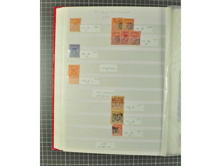 1859/2002, ungebrauchte und gestempelte, später auch postfrische umfangreiche Sammlung in zwei großen Kartons; dabei viele be