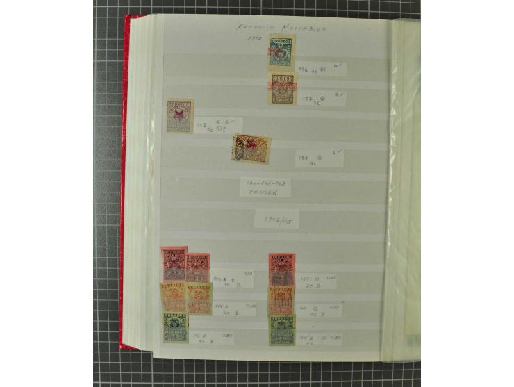 1859/2002, ungebrauchte und gestempelte, später auch postfrische umfangreiche Sammlung in zwei großen Kartons; dabei viele be