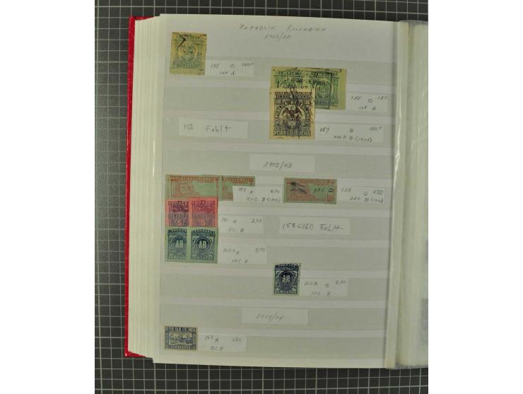 1859/2002, ungebrauchte und gestempelte, später auch postfrische umfangreiche Sammlung in zwei großen Kartons; dabei viele be