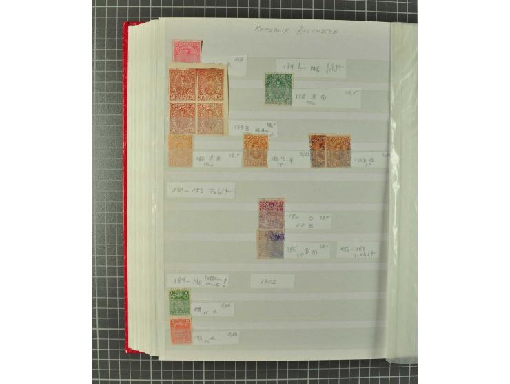 1859/2002, ungebrauchte und gestempelte, später auch postfrische umfangreiche Sammlung in zwei großen Kartons; dabei viele be