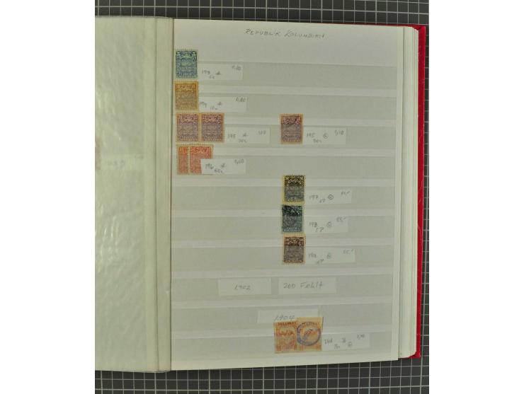 1859/2002, ungebrauchte und gestempelte, später auch postfrische umfangreiche Sammlung in zwei großen Kartons; dabei viele be