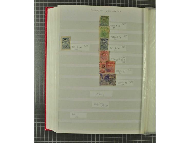 1859/2002, ungebrauchte und gestempelte, später auch postfrische umfangreiche Sammlung in zwei großen Kartons; dabei viele be