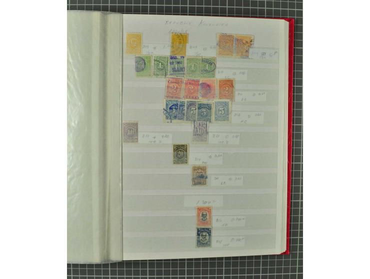 1859/2002, ungebrauchte und gestempelte, später auch postfrische umfangreiche Sammlung in zwei großen Kartons; dabei viele be