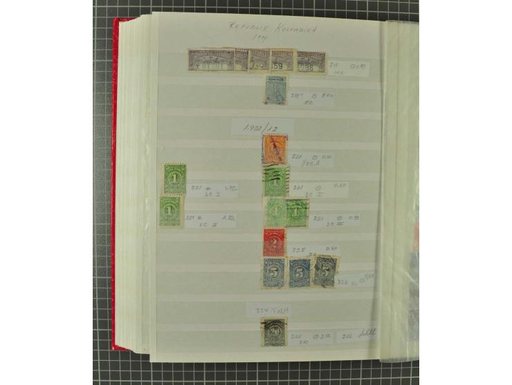 1859/2002, ungebrauchte und gestempelte, später auch postfrische umfangreiche Sammlung in zwei großen Kartons; dabei viele be