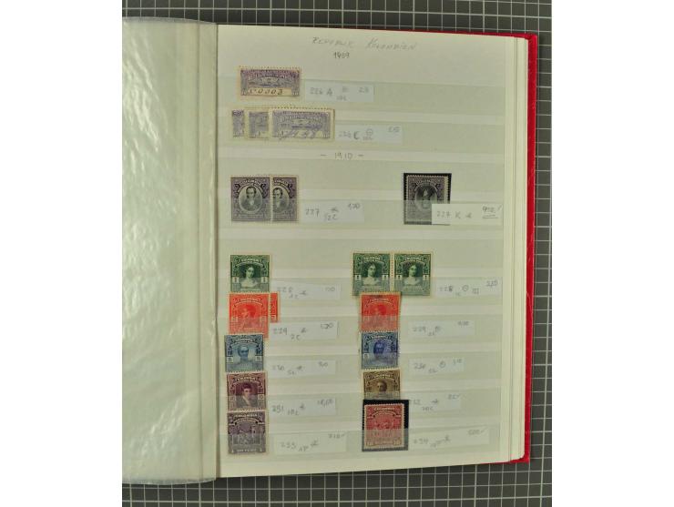 1859/2002, ungebrauchte und gestempelte, später auch postfrische umfangreiche Sammlung in zwei großen Kartons; dabei viele be