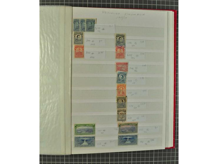1859/2002, ungebrauchte und gestempelte, später auch postfrische umfangreiche Sammlung in zwei großen Kartons; dabei viele be