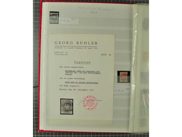 1859/2002, ungebrauchte und gestempelte, später auch postfrische umfangreiche Sammlung in zwei großen Kartons; dabei viele be