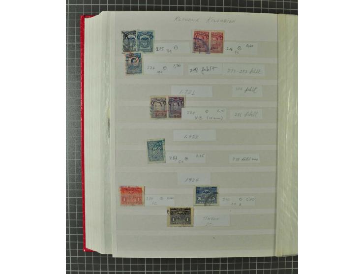 1859/2002, ungebrauchte und gestempelte, später auch postfrische umfangreiche Sammlung in zwei großen Kartons; dabei viele be