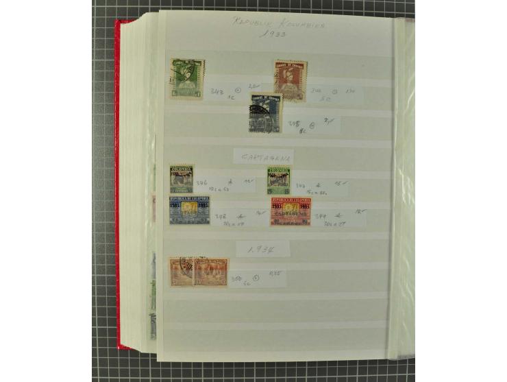 1859/2002, ungebrauchte und gestempelte, später auch postfrische umfangreiche Sammlung in zwei großen Kartons; dabei viele be