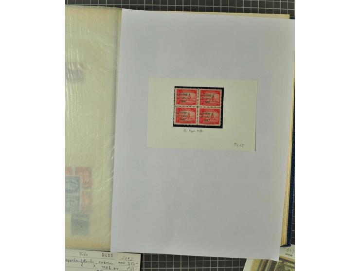 1859/2002, ungebrauchte und gestempelte, später auch postfrische umfangreiche Sammlung in zwei großen Kartons; dabei viele be