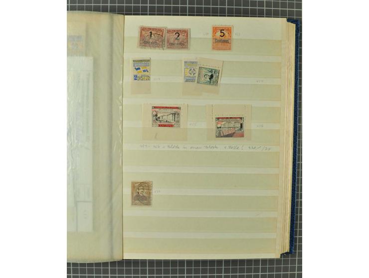 1859/2002, ungebrauchte und gestempelte, später auch postfrische umfangreiche Sammlung in zwei großen Kartons; dabei viele be