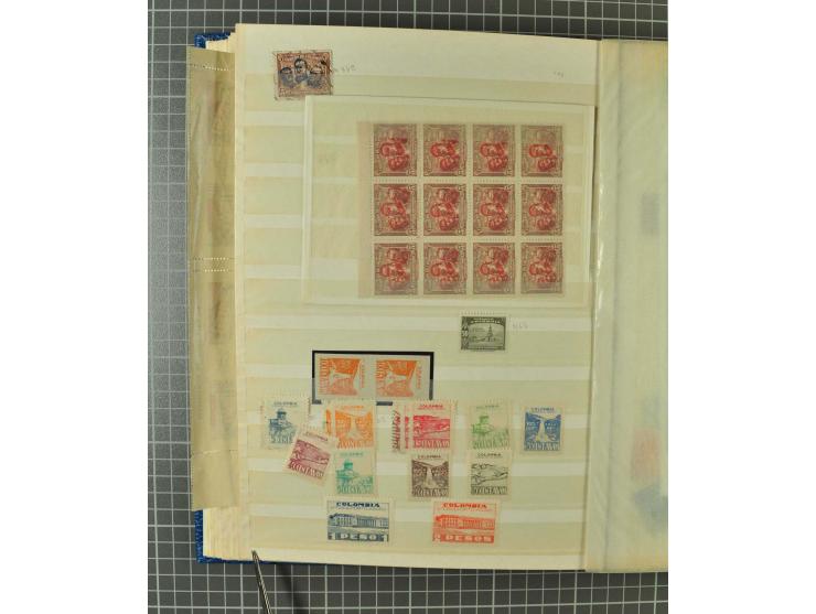 1859/2002, ungebrauchte und gestempelte, später auch postfrische umfangreiche Sammlung in zwei großen Kartons; dabei viele be