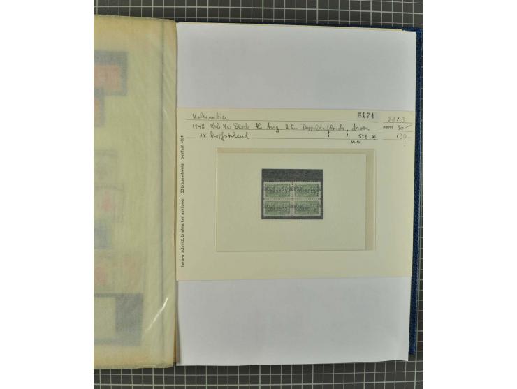 1859/2002, ungebrauchte und gestempelte, später auch postfrische umfangreiche Sammlung in zwei großen Kartons; dabei viele be
