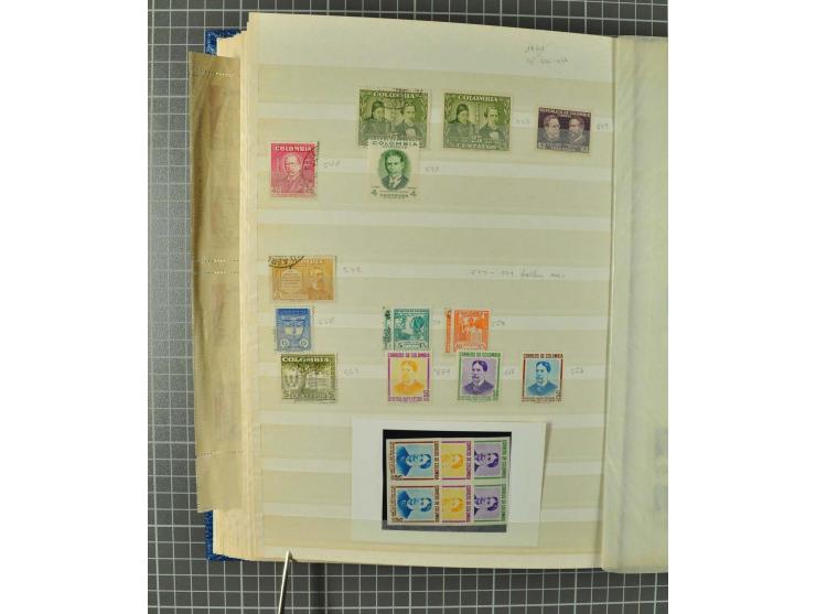 1859/2002, ungebrauchte und gestempelte, später auch postfrische umfangreiche Sammlung in zwei großen Kartons; dabei viele be