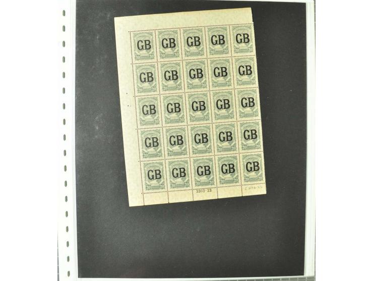 1920/29, Sammlung Scadta und Ausgaben der CCNA, ungebraucht, postfrisch, gestempelt und auf Brief, dabei reichhaltig die Kons