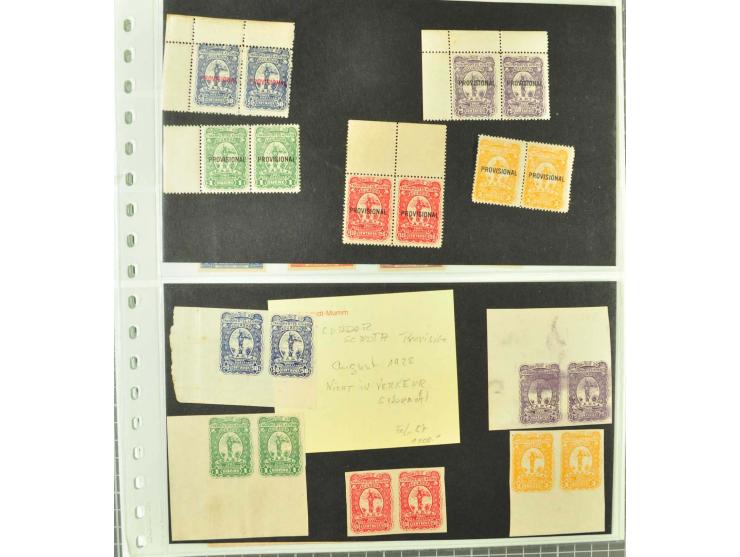 1920/29, Sammlung Scadta und Ausgaben der CCNA, ungebraucht, postfrisch, gestempelt und auf Brief, dabei reichhaltig die Kons