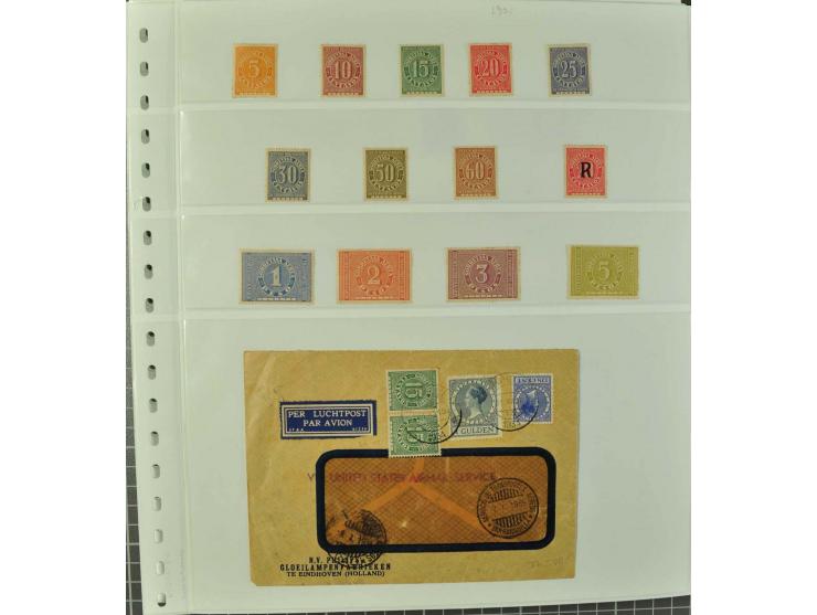 1920/29, Sammlung Scadta und Ausgaben der CCNA, ungebraucht, postfrisch, gestempelt und auf Brief, dabei reichhaltig die Kons