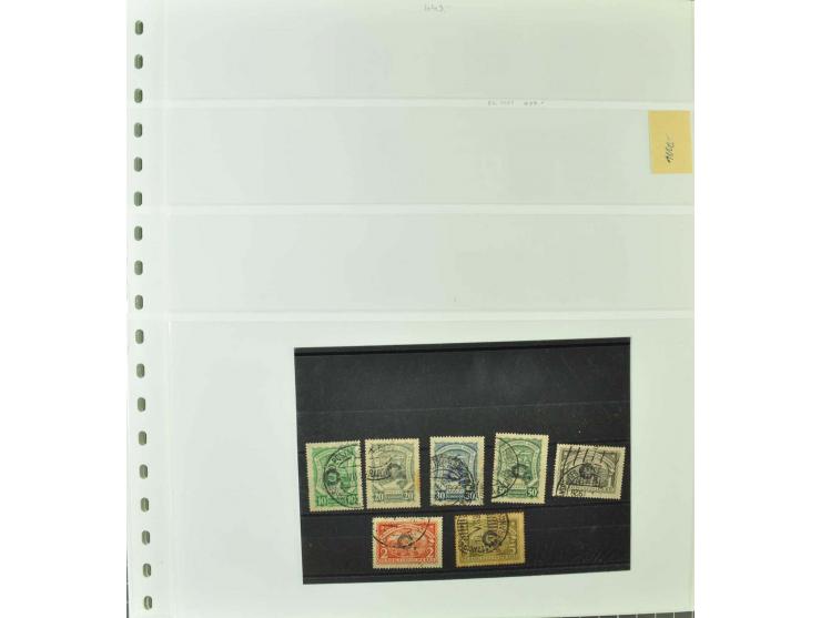1920/29, Sammlung Scadta und Ausgaben der CCNA, ungebraucht, postfrisch, gestempelt und auf Brief, dabei reichhaltig die Kons