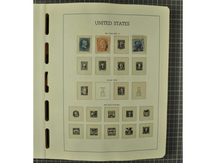 1849/1980 (ca.), umfangreiche Partie in4 großen Kartons, dabei Frankreich mit u.a. Mi.-Nr. 128-35 und Bl.3, viel UNO, USA, be
