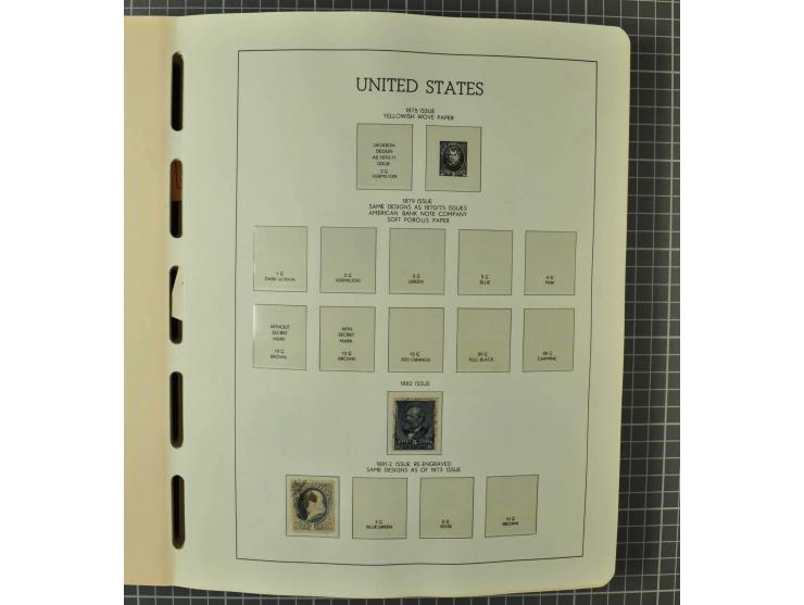 1849/1980 (ca.), umfangreiche Partie in4 großen Kartons, dabei Frankreich mit u.a. Mi.-Nr. 128-35 und Bl.3, viel UNO, USA, be