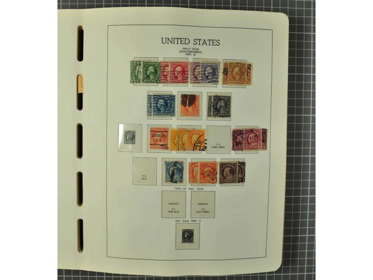 1849/1980 (ca.), umfangreiche Partie in4 großen Kartons, dabei Frankreich mit u.a. Mi.-Nr. 128-35 und Bl.3, viel UNO, USA, be
