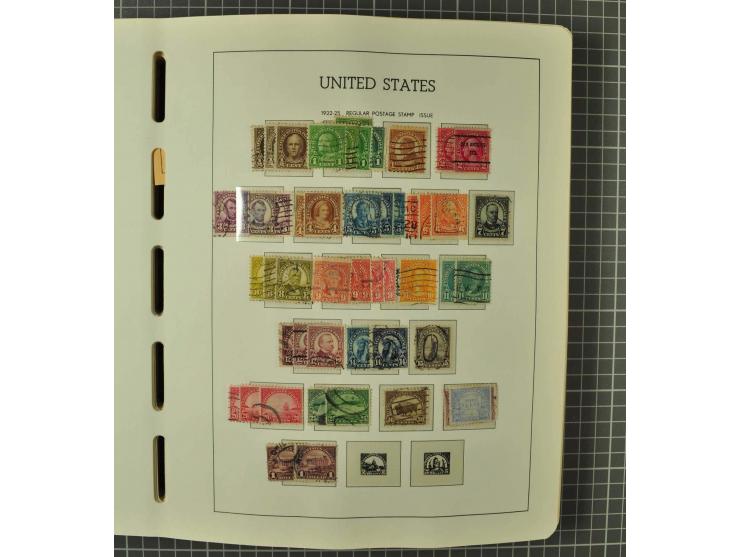 1849/1980 (ca.), umfangreiche Partie in4 großen Kartons, dabei Frankreich mit u.a. Mi.-Nr. 128-35 und Bl.3, viel UNO, USA, be