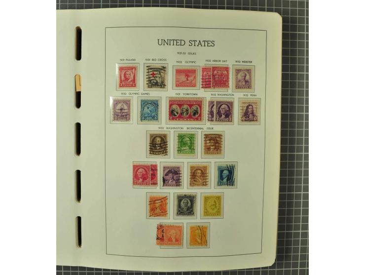 1849/1980 (ca.), umfangreiche Partie in4 großen Kartons, dabei Frankreich mit u.a. Mi.-Nr. 128-35 und Bl.3, viel UNO, USA, be