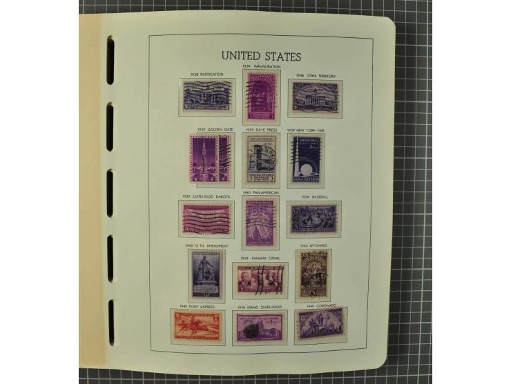 1849/1980 (ca.), umfangreiche Partie in4 großen Kartons, dabei Frankreich mit u.a. Mi.-Nr. 128-35 und Bl.3, viel UNO, USA, be