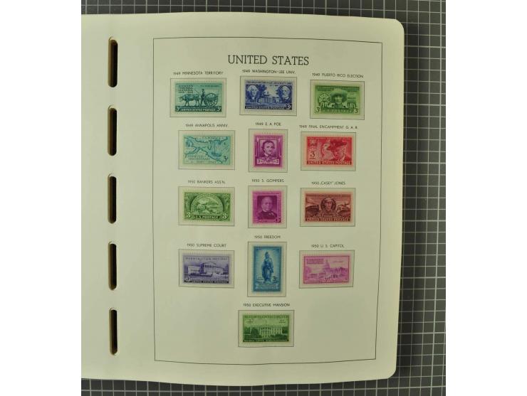 1849/1980 (ca.), umfangreiche Partie in4 großen Kartons, dabei Frankreich mit u.a. Mi.-Nr. 128-35 und Bl.3, viel UNO, USA, be