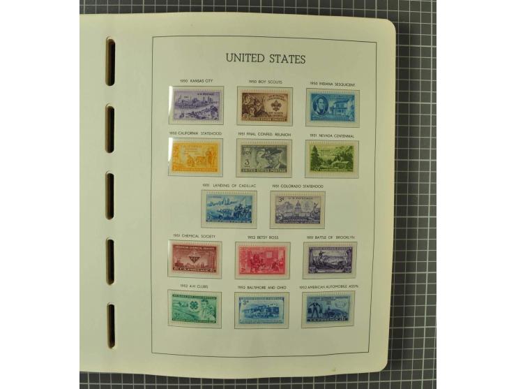 1849/1980 (ca.), umfangreiche Partie in4 großen Kartons, dabei Frankreich mit u.a. Mi.-Nr. 128-35 und Bl.3, viel UNO, USA, be