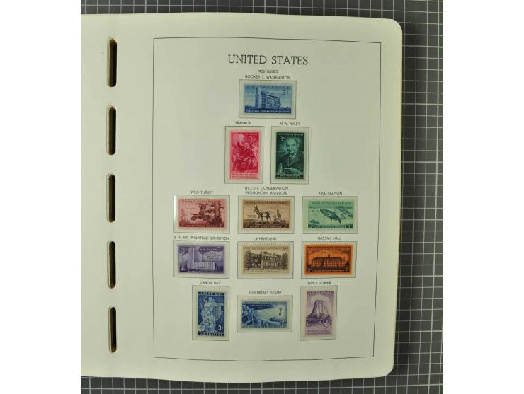 1849/1980 (ca.), umfangreiche Partie in4 großen Kartons, dabei Frankreich mit u.a. Mi.-Nr. 128-35 und Bl.3, viel UNO, USA, be