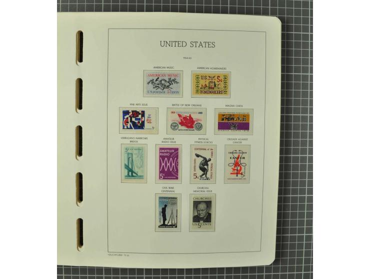 1849/1980 (ca.), umfangreiche Partie in4 großen Kartons, dabei Frankreich mit u.a. Mi.-Nr. 128-35 und Bl.3, viel UNO, USA, be