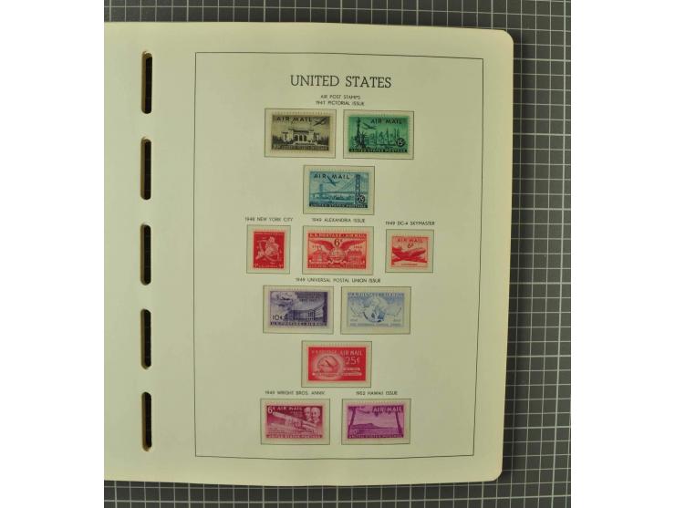 1849/1980 (ca.), umfangreiche Partie in4 großen Kartons, dabei Frankreich mit u.a. Mi.-Nr. 128-35 und Bl.3, viel UNO, USA, be