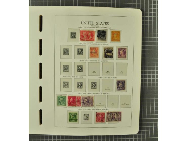 1849/1980 (ca.), umfangreiche Partie in4 großen Kartons, dabei Frankreich mit u.a. Mi.-Nr. 128-35 und Bl.3, viel UNO, USA, be