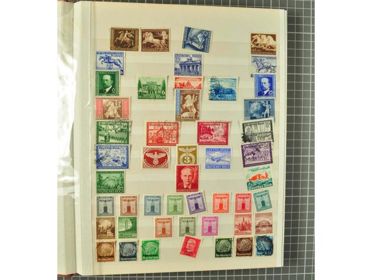 1849/1980 (ca.), umfangreiche Partie in4 großen Kartons, dabei Frankreich mit u.a. Mi.-Nr. 128-35 und Bl.3, viel UNO, USA, be