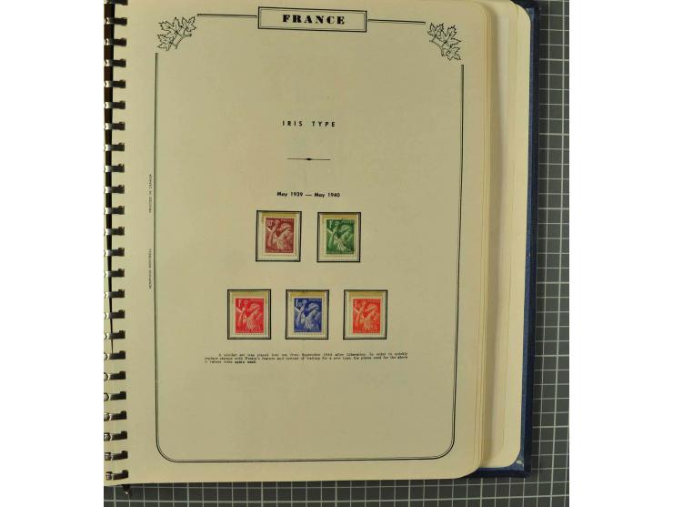 1849/1980 (ca.), umfangreiche Partie in4 großen Kartons, dabei Frankreich mit u.a. Mi.-Nr. 128-35 und Bl.3, viel UNO, USA, be