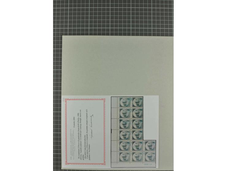 1900/80 (ca.), postfrische, ungebrauchte und gestempelte Partie mit viel interessantem Material, dabei Postsparbücher von Grö