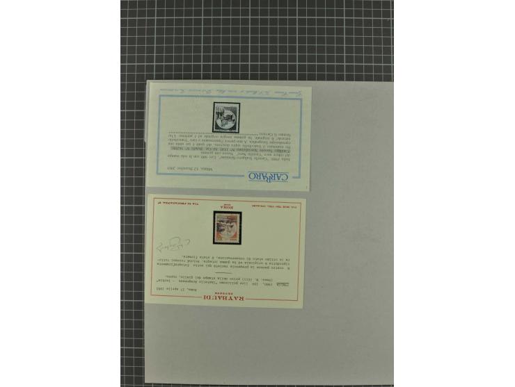 1900/80 (ca.), postfrische, ungebrauchte und gestempelte Partie mit viel interessantem Material, dabei Postsparbücher von Grö
