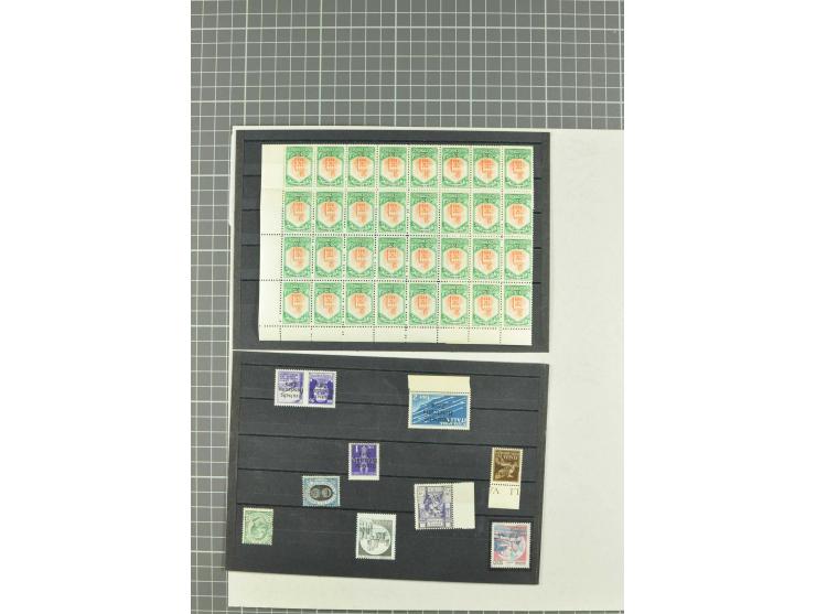 1900/80 (ca.), postfrische, ungebrauchte und gestempelte Partie mit viel interessantem Material, dabei Postsparbücher von Grö
