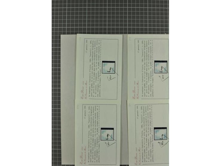 1900/80 (ca.), postfrische, ungebrauchte und gestempelte Partie mit viel interessantem Material, dabei Postsparbücher von Grö