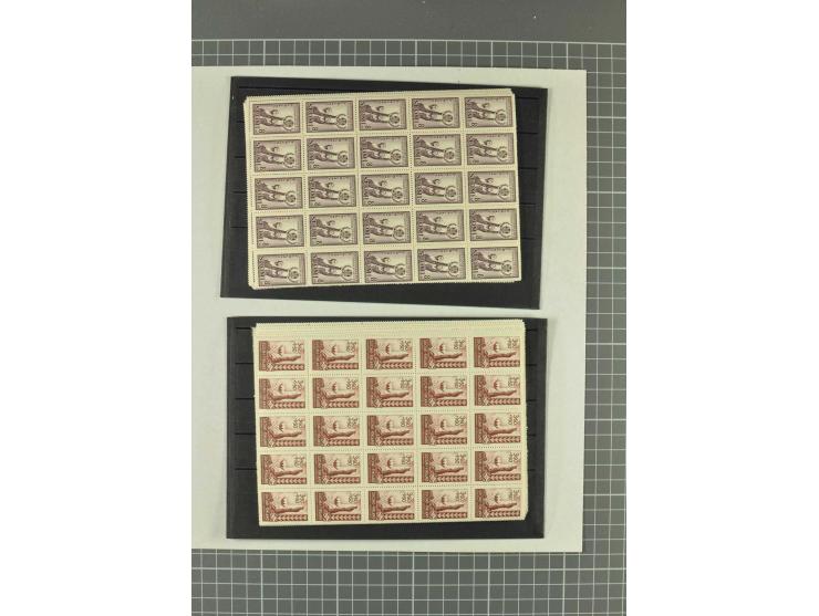 1900/80 (ca.), postfrische, ungebrauchte und gestempelte Partie mit viel interessantem Material, dabei Postsparbücher von Grö