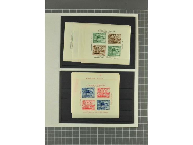 1900/80 (ca.), postfrische, ungebrauchte und gestempelte Partie mit viel interessantem Material, dabei Postsparbücher von Grö