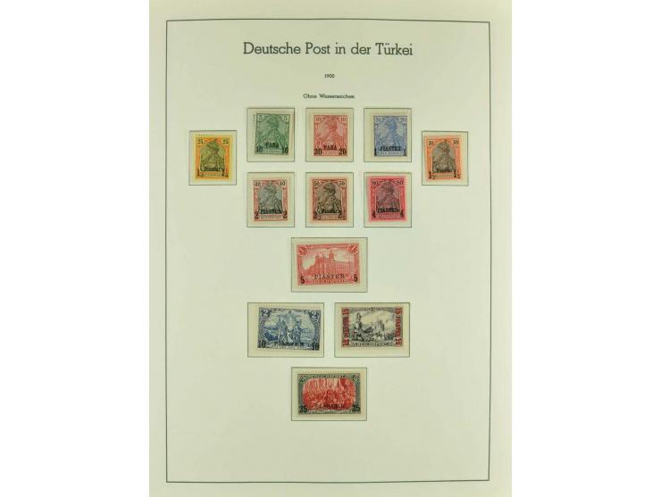 China bis Togo, ungebrauchte, etwas postfrische und gestempelte Sammlung mit vielen besseren Werten und Sätzen auf Leuchtturm