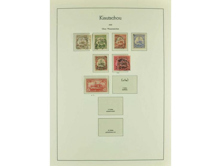 China bis Togo, ungebrauchte, etwas postfrische und gestempelte Sammlung mit vielen besseren Werten und Sätzen auf Leuchtturm