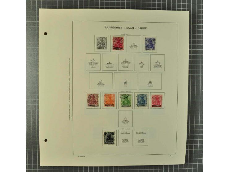 1850/2001 (ca.), postfrischer, anfangs gestempelter und ungebrauchter Sammlungsbestand, dabei Bund und Berlin postfrisch mit 