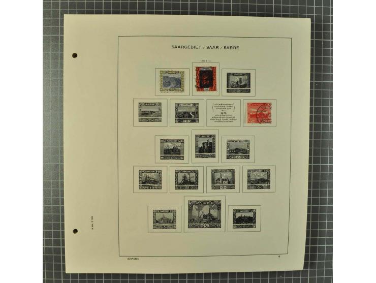 1850/2001 (ca.), postfrischer, anfangs gestempelter und ungebrauchter Sammlungsbestand, dabei Bund und Berlin postfrisch mit 