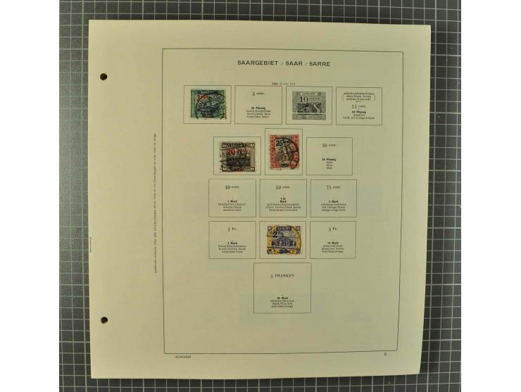 1850/2001 (ca.), postfrischer, anfangs gestempelter und ungebrauchter Sammlungsbestand, dabei Bund und Berlin postfrisch mit 