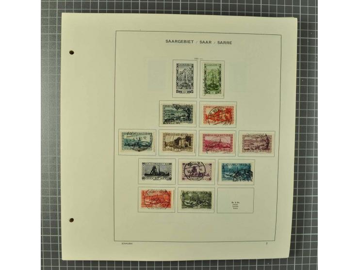 1850/2001 (ca.), postfrischer, anfangs gestempelter und ungebrauchter Sammlungsbestand, dabei Bund und Berlin postfrisch mit 