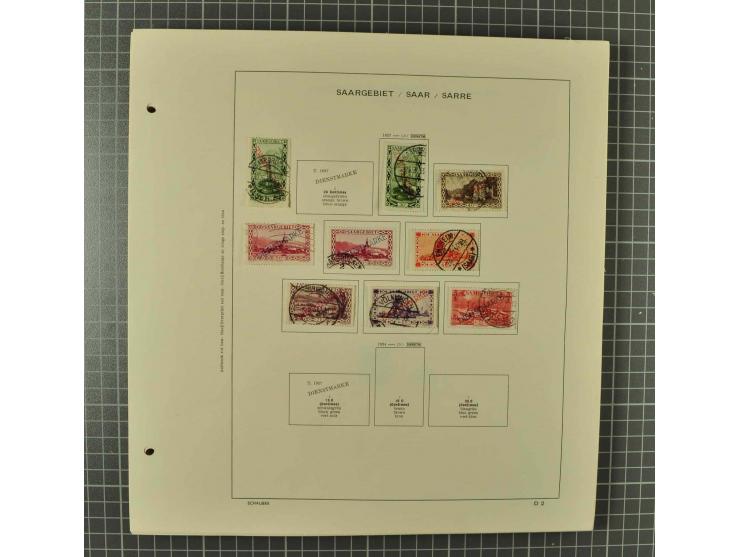 1850/2001 (ca.), postfrischer, anfangs gestempelter und ungebrauchter Sammlungsbestand, dabei Bund und Berlin postfrisch mit 